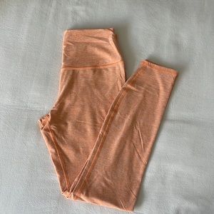 Alo Yoga Orange Leggings